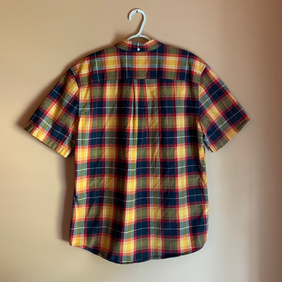 Men’s Button-Up Plaid Shirt - Picture 2 of 4